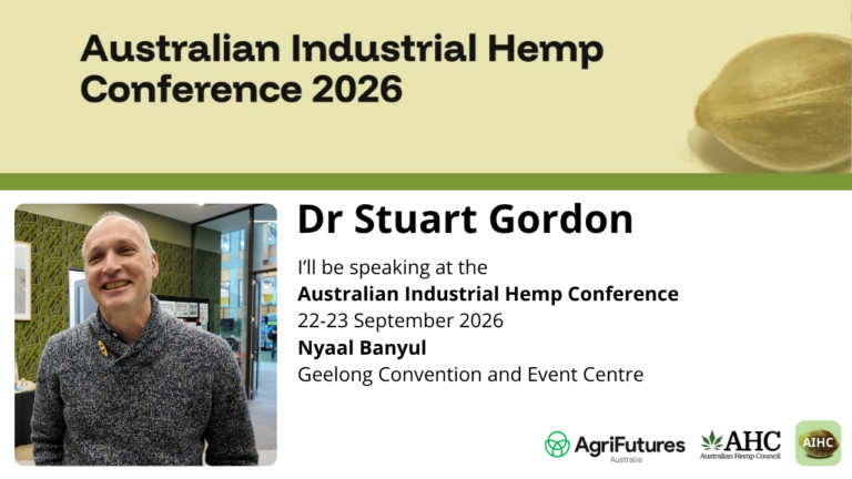 Dr Stuart Gordon. How the CSIRO does stuff.